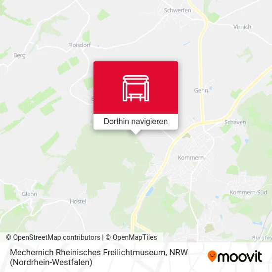 Mechernich Rheinisches Freilichtmuseum Karte