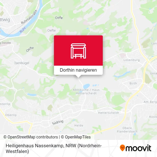 Heiligenhaus Nassenkamp Karte