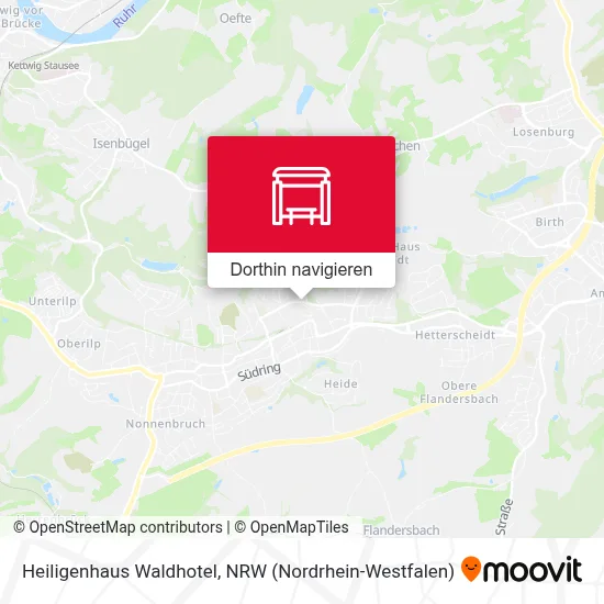 Heiligenhaus Waldhotel Karte
