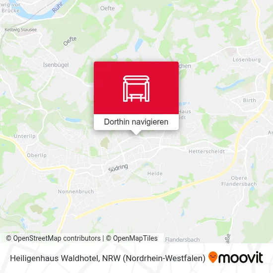 Heiligenhaus Waldhotel Karte