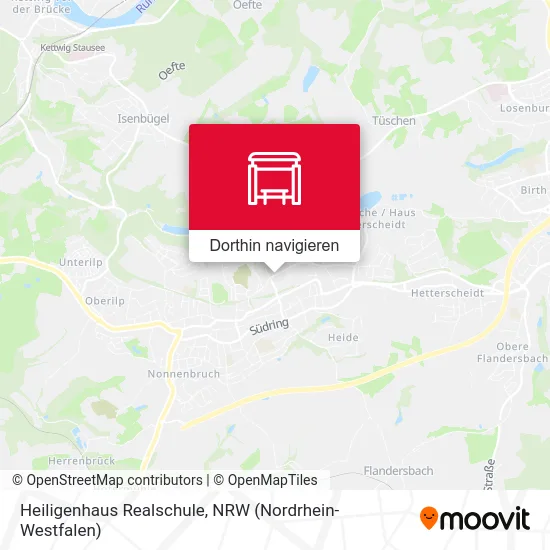 Heiligenhaus Realschule Karte