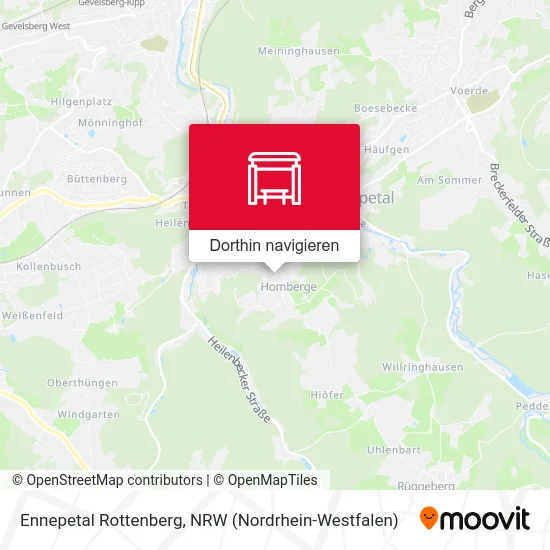 Ennepetal Rottenberg Karte