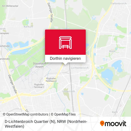 D-Lichtenbroich Quartier (N) Karte