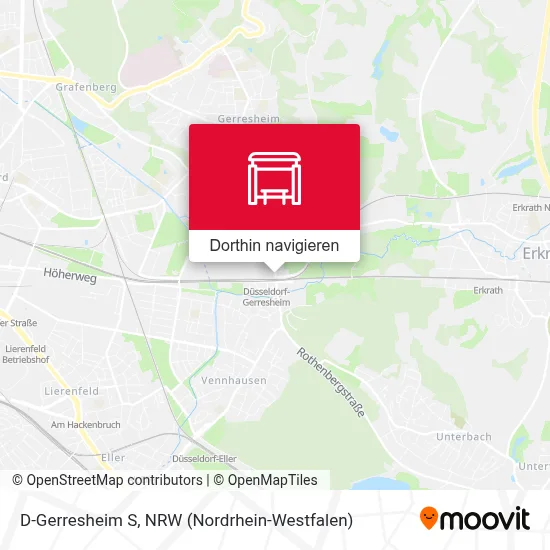 D-Gerresheim S Karte