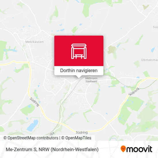 Me-Zentrum S Karte