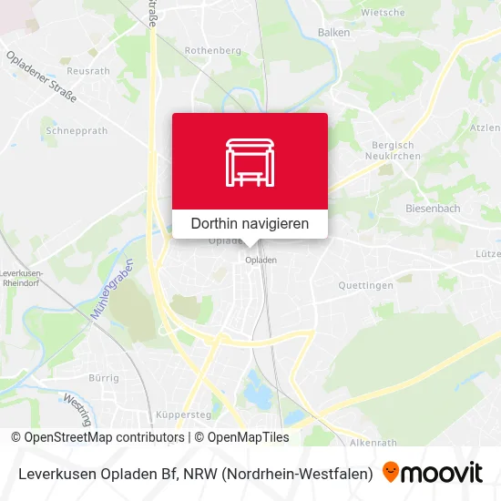 Leverkusen Opladen Bf Karte