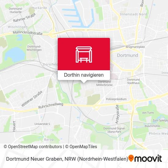 Dortmund Neuer Graben Karte