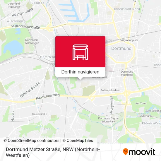 Dortmund Metzer Straße Karte