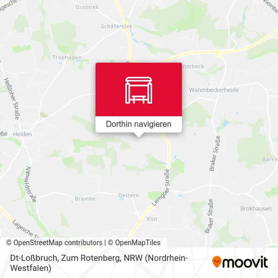 Dt-Loßbruch, Zum Rotenberg Karte