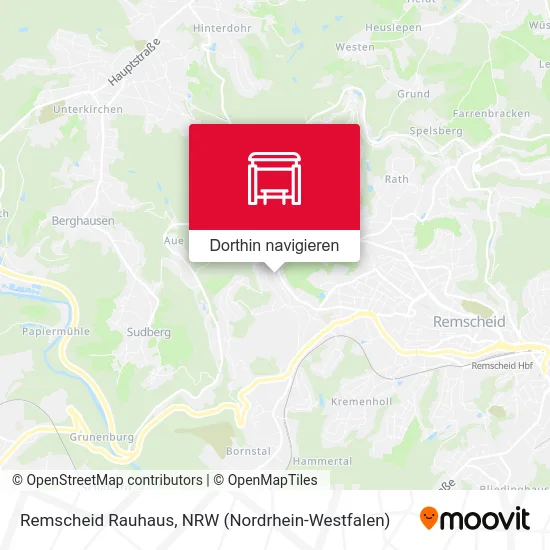 Remscheid Rauhaus Karte
