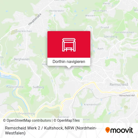 Remscheid Werk 2 / Kultshock Karte