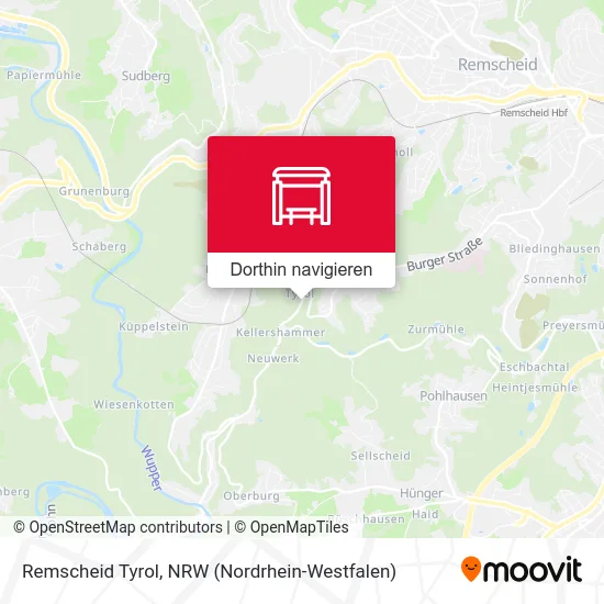 Remscheid Tyrol Karte