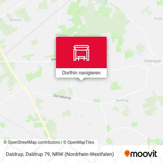 Daldrup, Daldrup 79 Karte