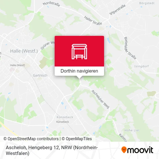 Ascheloh, Hengeberg 12 Karte