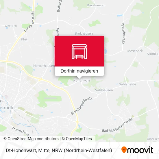 Dt-Hohenwart, Mitte Karte