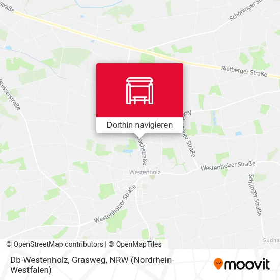 Db-Westenholz, Grasweg Karte