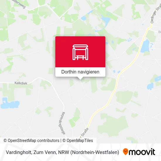 Vardingholt, Zum Venn Karte
