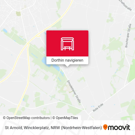 St Arnold, Wincklerplatz Karte