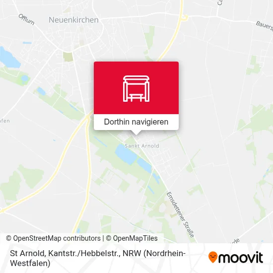 St Arnold, Kantstr./Hebbelstr. Karte