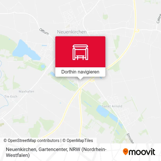 Neuenkirchen, Gartencenter Karte