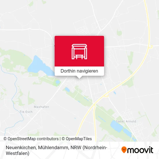 Neuenkirchen, Mühlendamm Karte