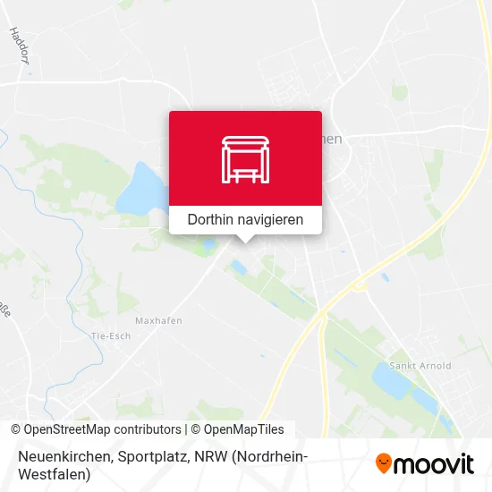 Neuenkirchen, Sportplatz Karte