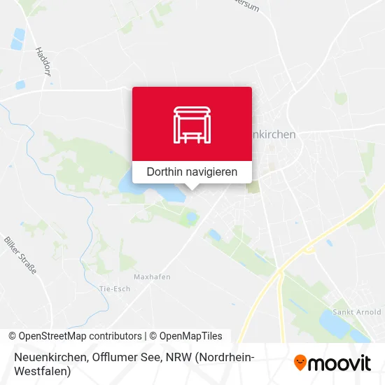 Neuenkirchen, Offlumer See Karte