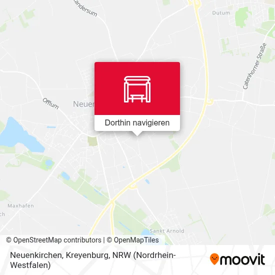 Neuenkirchen, Kreyenburg Karte