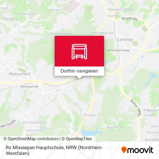 Rs Mixsiepen Hauptschule Karte