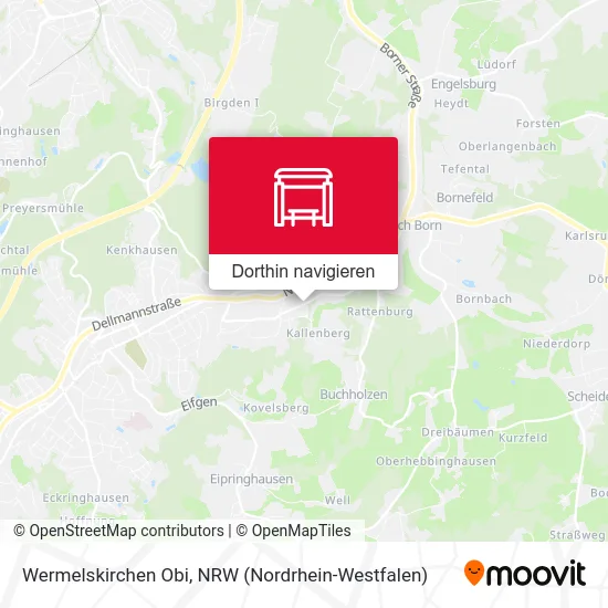 Wermelskirchen Obi Karte