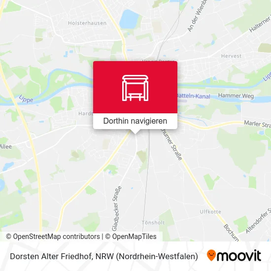 Dorsten Alter Friedhof Karte