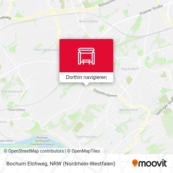 Bochum Elchweg Karte