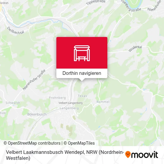 Velbert Laakmannsbusch Wendepl Karte