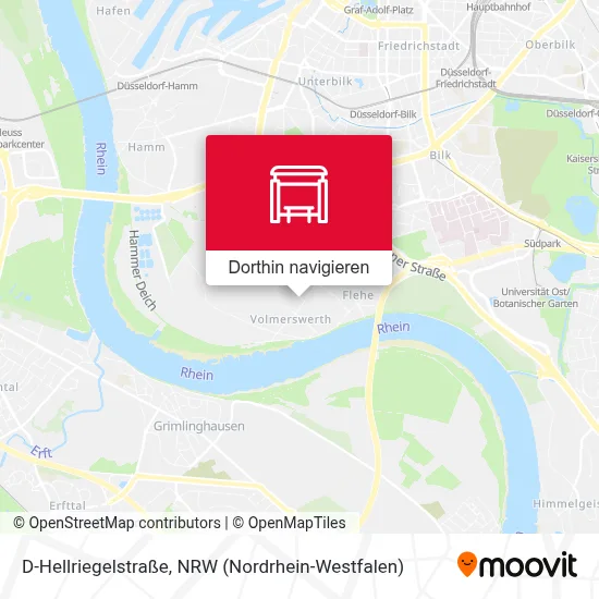 D-Hellriegelstraße Karte