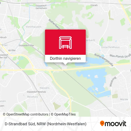 D-Strandbad Süd Karte