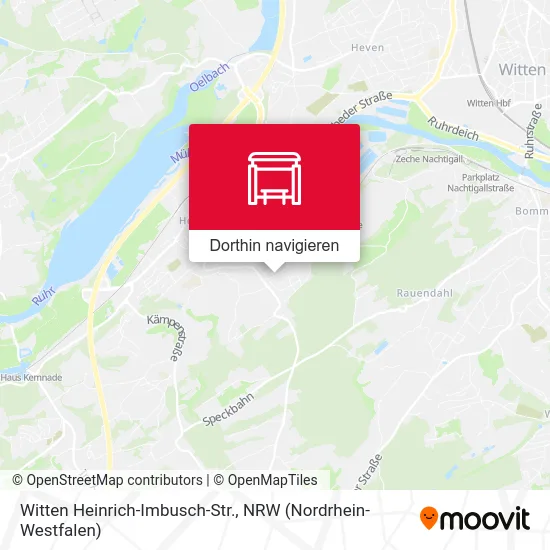 Witten Heinrich-Imbusch-Str. Karte