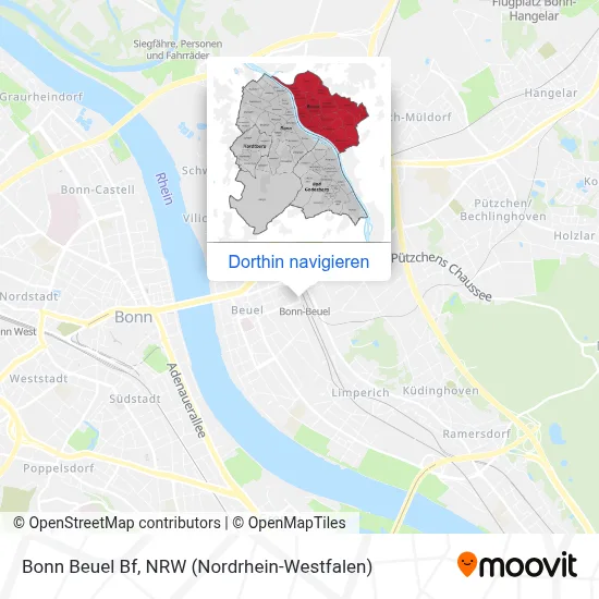 Bonn Beuel Bf Karte