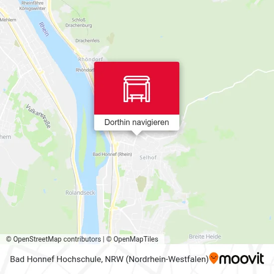 Bad Honnef Hochschule Karte