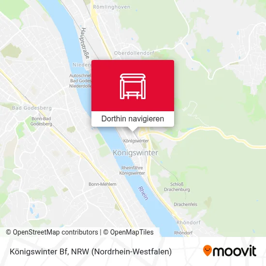 Königswinter Bf Karte