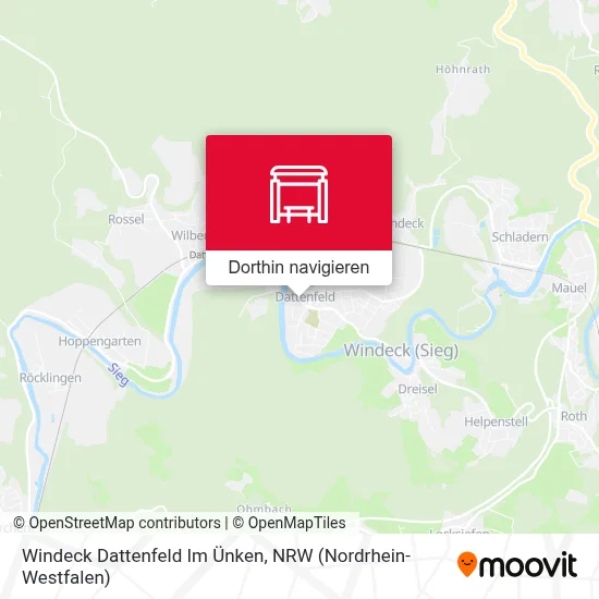 Windeck Dattenfeld Im Ünken Karte