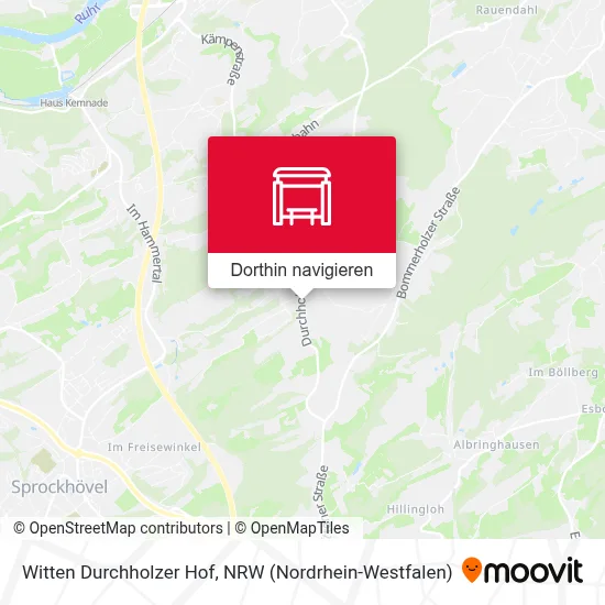 Witten Durchholzer Hof Karte