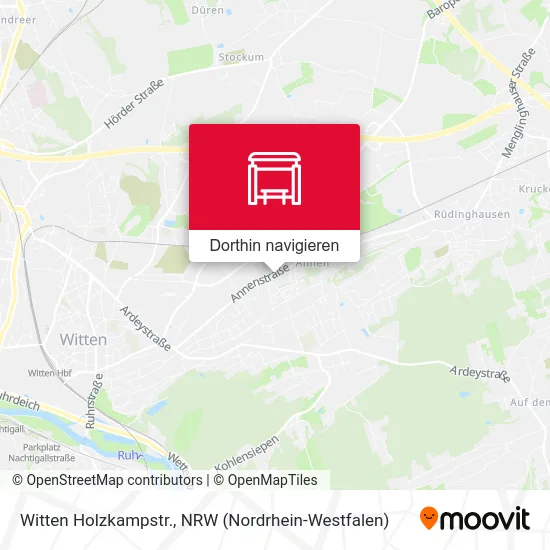 Witten Holzkampstr. Karte