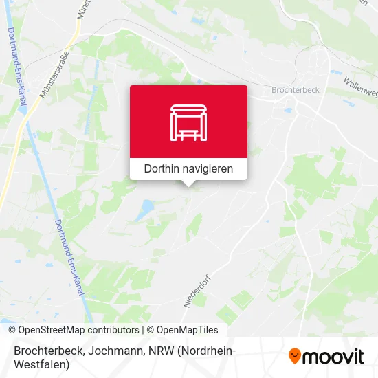 Brochterbeck, Jochmann Karte