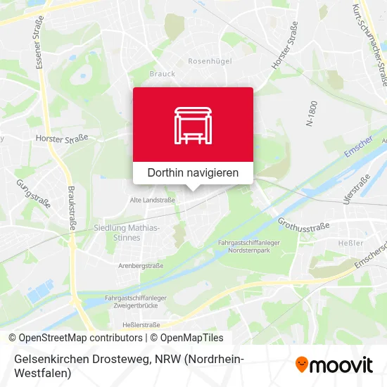 Gelsenkirchen Drosteweg Karte