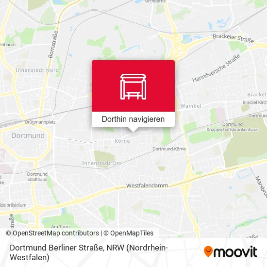 Dortmund Berliner Straße Karte