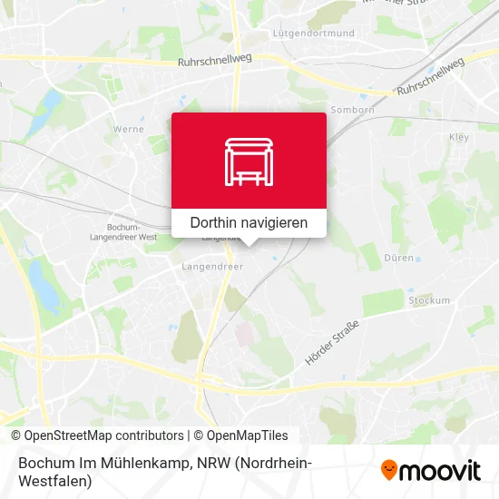 Bochum Im Mühlenkamp Karte