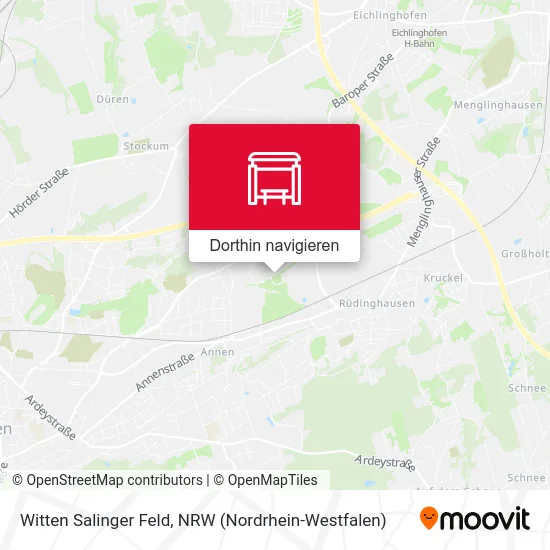 Witten Salinger Feld Karte