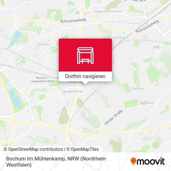 Bochum Im Mühlenkamp Karte