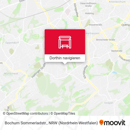 Bochum Sommerladstr. Karte