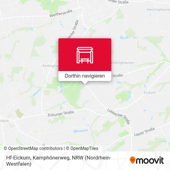 Hf-Eickum, Kamphönerweg Karte